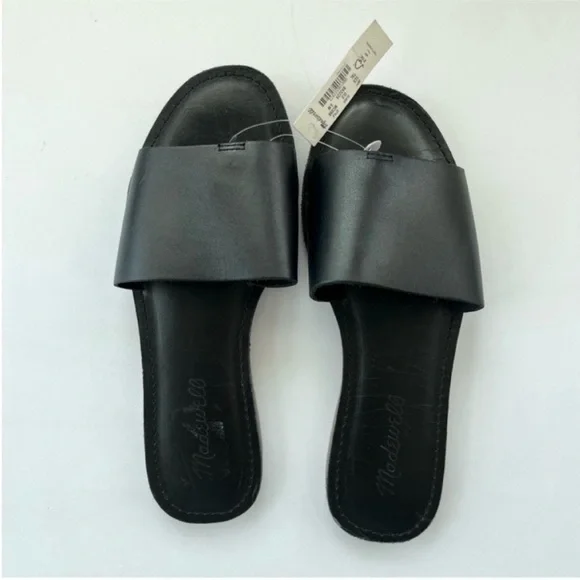 Madewell Boardwalk Sandal Black Size 6 NEW - Picture 2 of 4